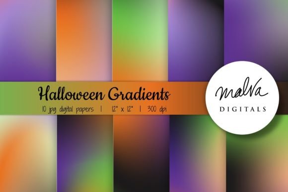 Halloween Ombre Backgrounds: Elevate Your Autumn Projects