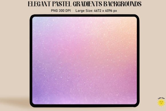 Lilac Yellow Pastel Gradient Backgrounds: A Designer's Dream